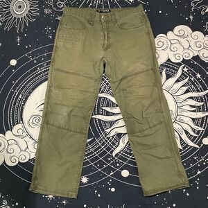 Hawx Work Gear Men’s Pants Olive Green Size 34 Outdoor Utility Workwear